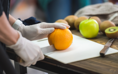 Desinfección de alimentos